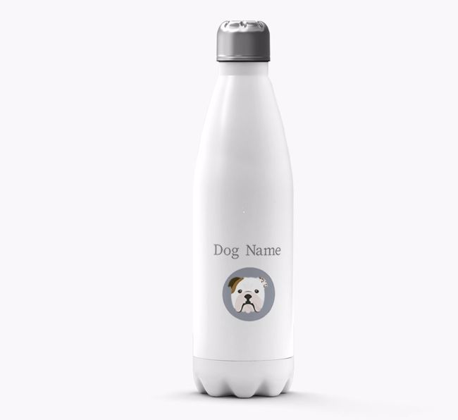 Personalised {breedFullName} Yappicon Water Bottle